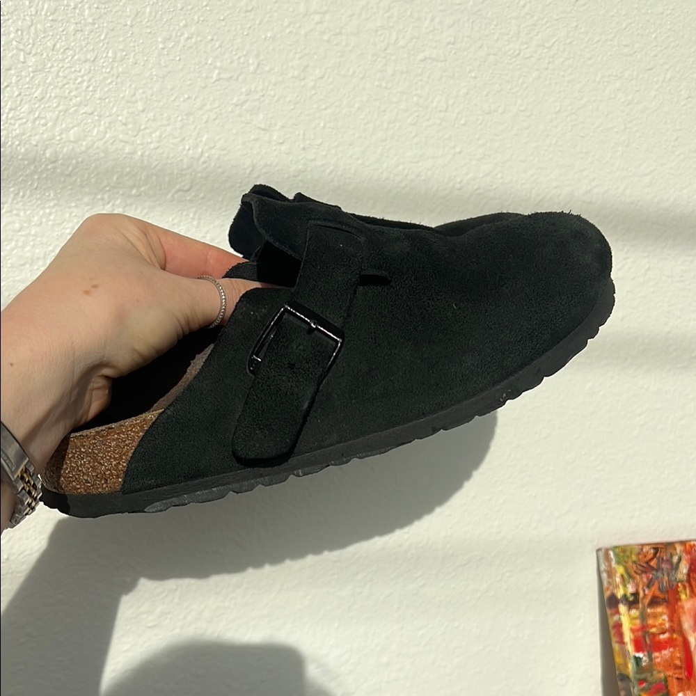 Black Suede Birkenstock